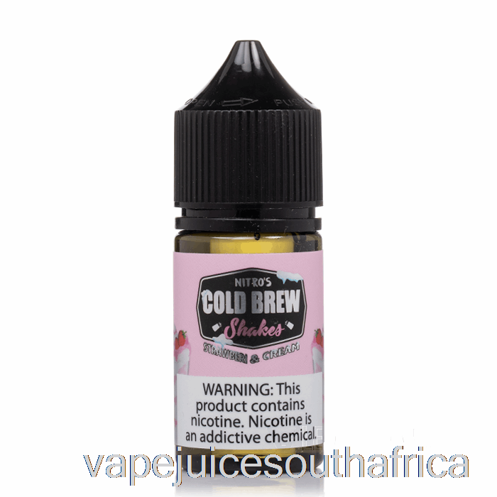 Vape Pods Strawberi And Cream - Nitros Cold Brew Salts - 30Ml 25Mg